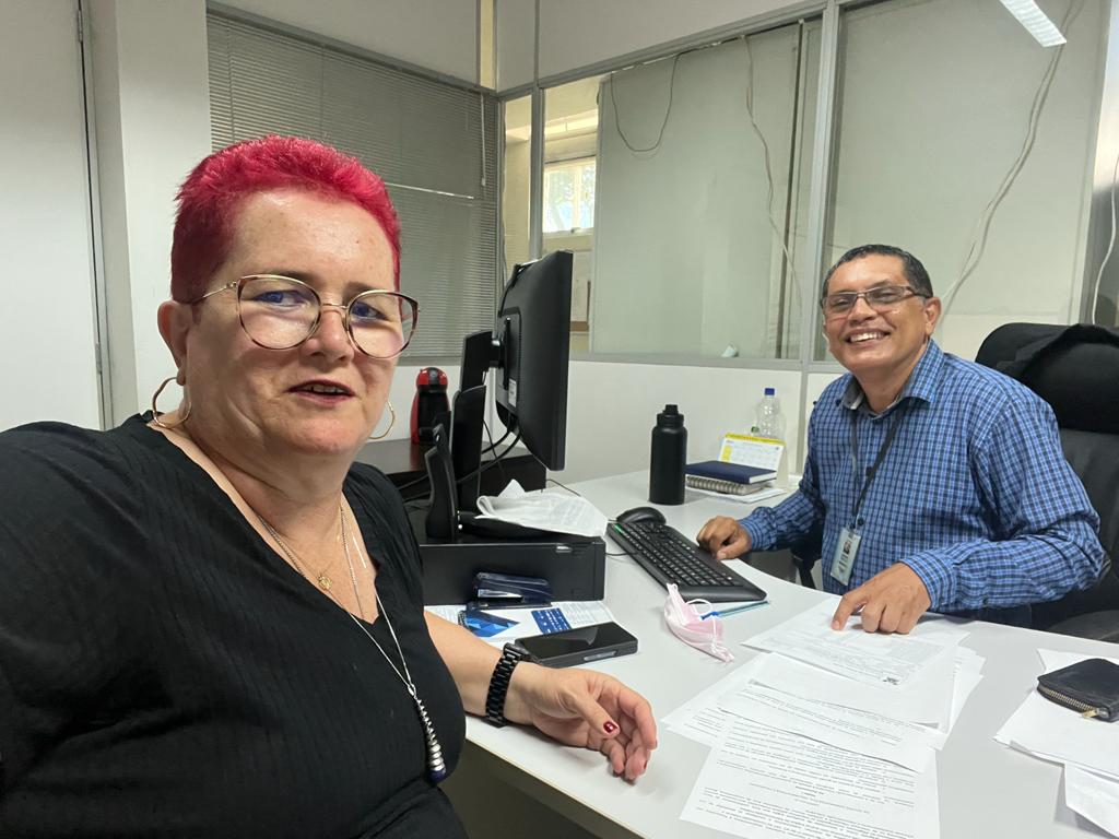 Presidenta do SINSP vai à SEAD resolver problemas funcionais dos servidores