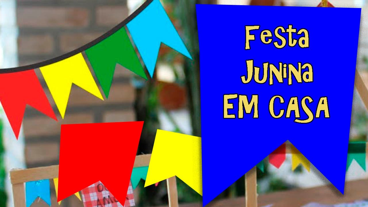 Festas juninas estão chegando, mas a pandemia ainda não foi embora! Fique em casa!